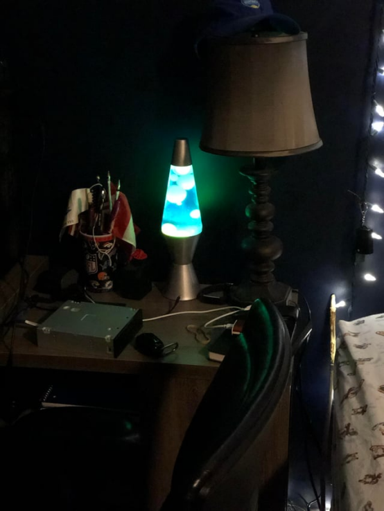 13-Inch Lava Lamp (fits small desk nooks) in Small Space Guide