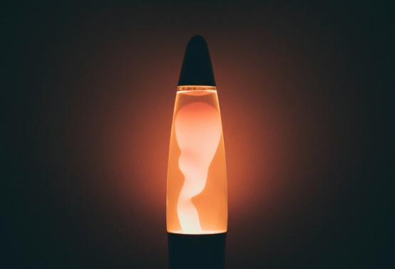 A Lava Lamp flowing smoothly after its 45-minute warm-up, proving the wait is worth it.