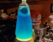 A vibrant blue Lava Lamp, hinting at the magical mixture of wax and liquid inside.